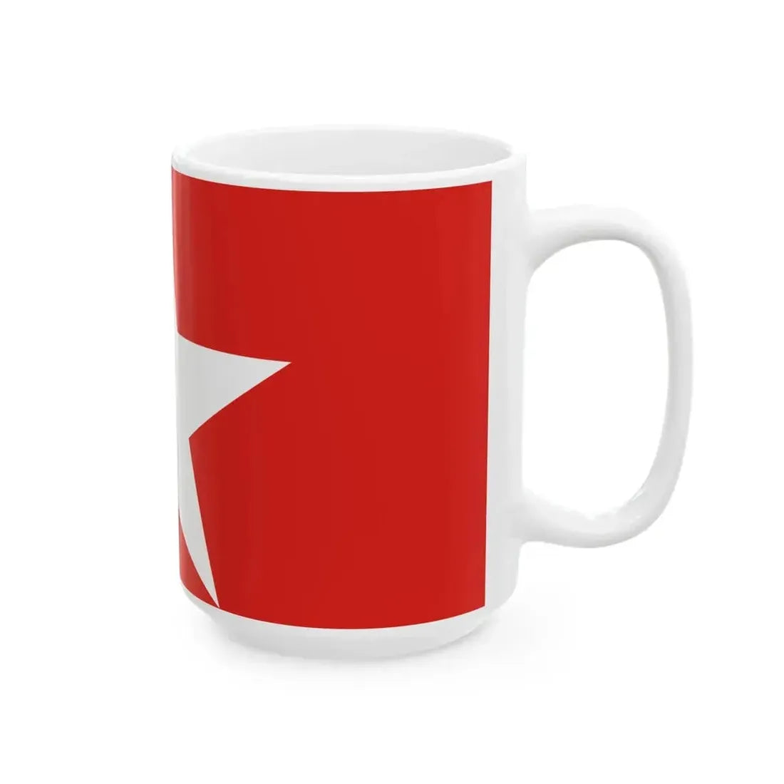 Bandera Pueblo Unido Costa Rica (Costa Rica) White Coffee Mug - Go Mug Yourself