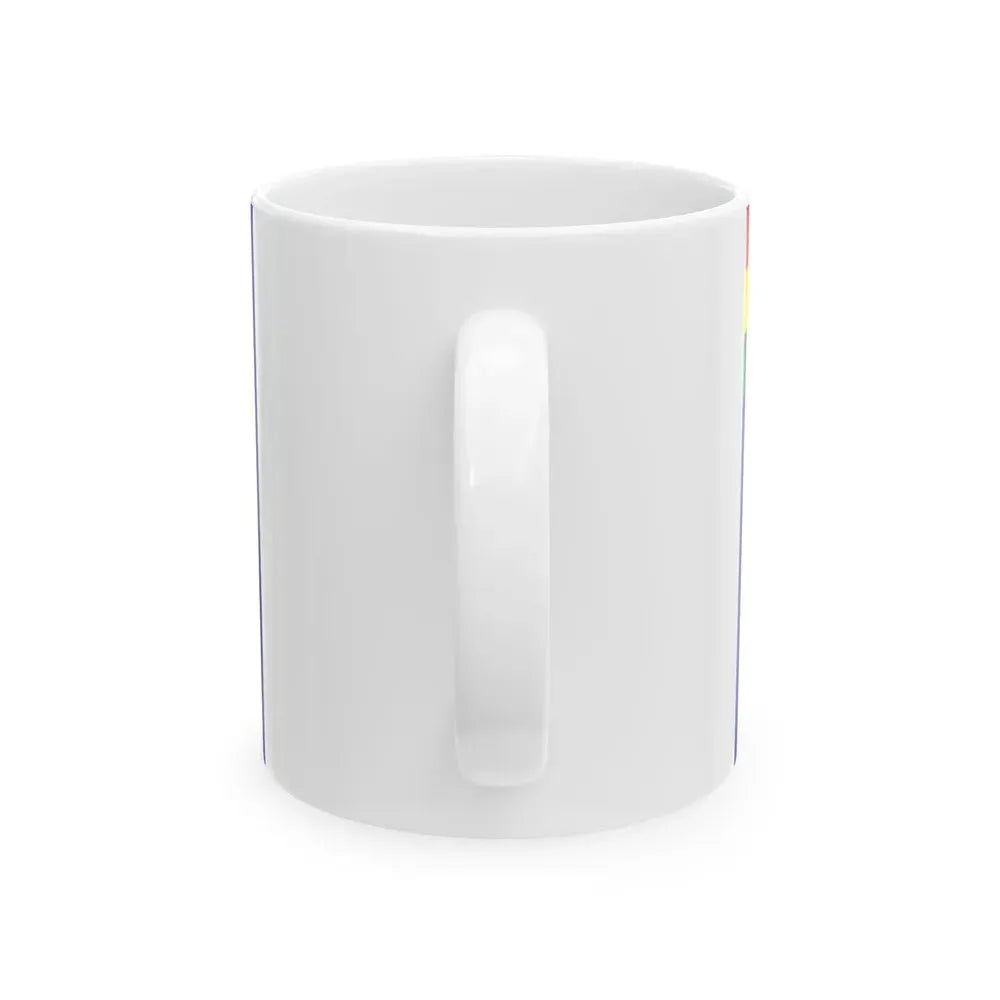 BANDERA REIVINDICACION MARITIMA BOLIVIA (Bolivia) White Coffee Mug - Go Mug Yourself