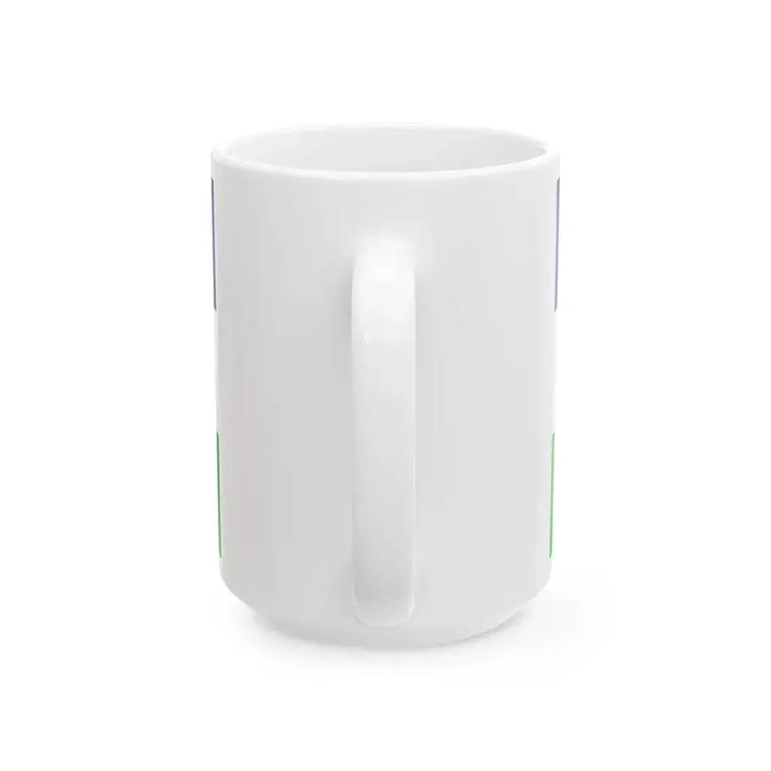 Bandera rio negro no oficial (Argentina) White Coffee Mug - Go Mug Yourself