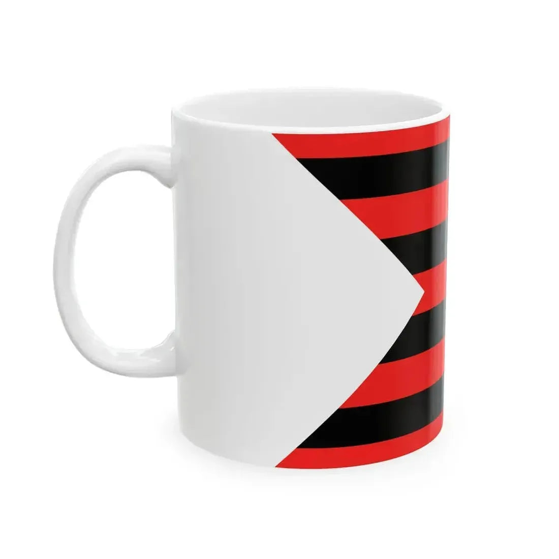 Bandera Ungheni (Moldova) White Coffee Mug - Go Mug Yourself