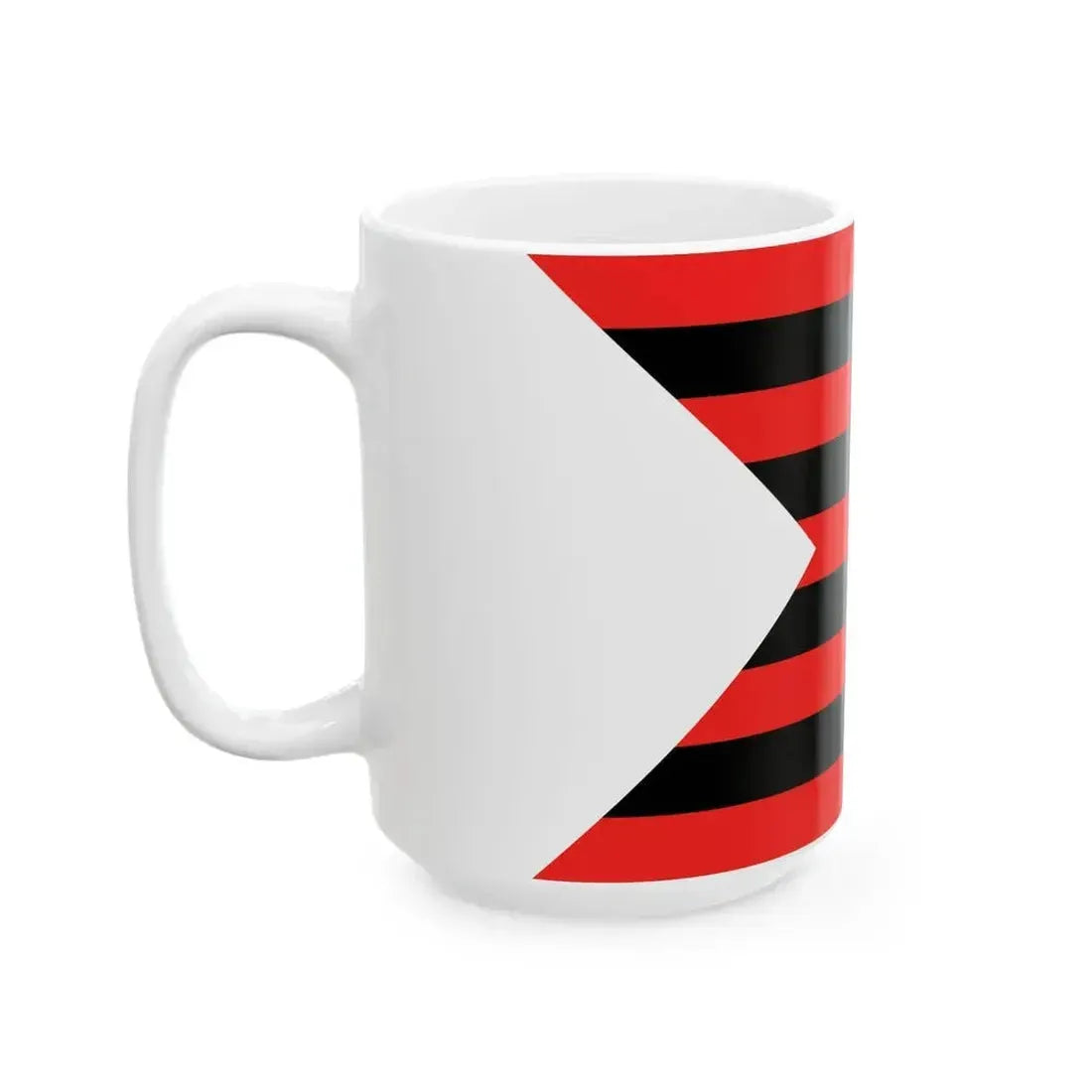 Bandera Ungheni (Moldova) White Coffee Mug - Go Mug Yourself