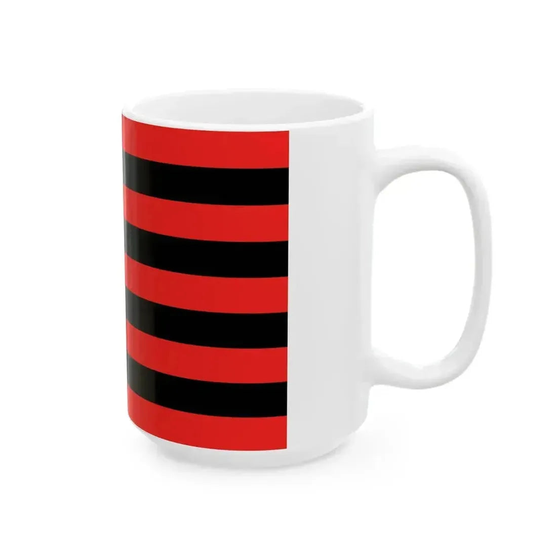 Bandera Ungheni (Moldova) White Coffee Mug - Go Mug Yourself