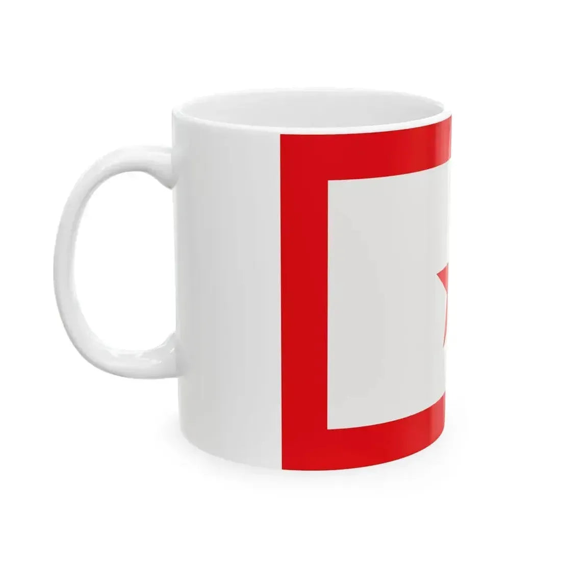 Bandera UNLF (India) White Coffee Mug - Go Mug Yourself