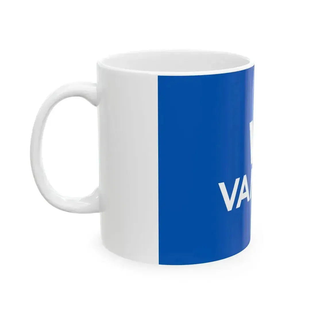 Bandera Vamos (El Salvador) White Coffee Mug - Go Mug Yourself