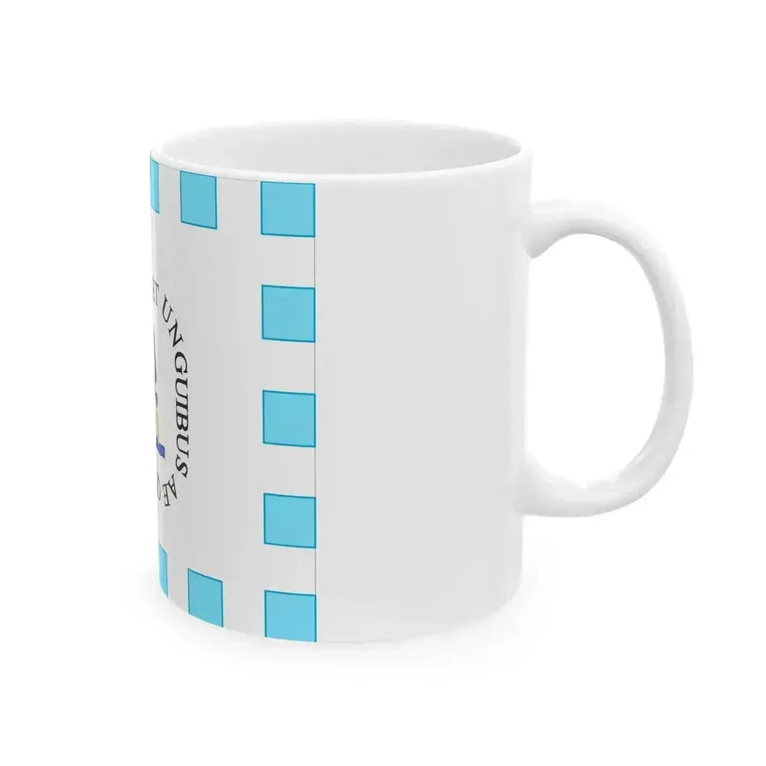 Bandera y Estandarte de Morelos (Mexico) White Coffee Mug - Go Mug Yourself