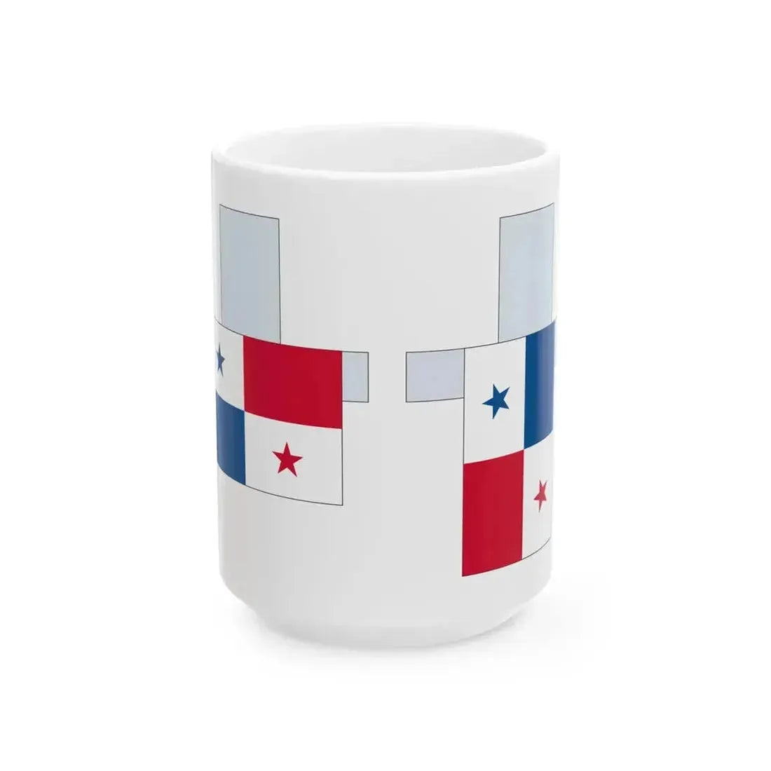 Banderapanbalcones (Panama) White Coffee Mug 15oz - Go Mug Yourself
