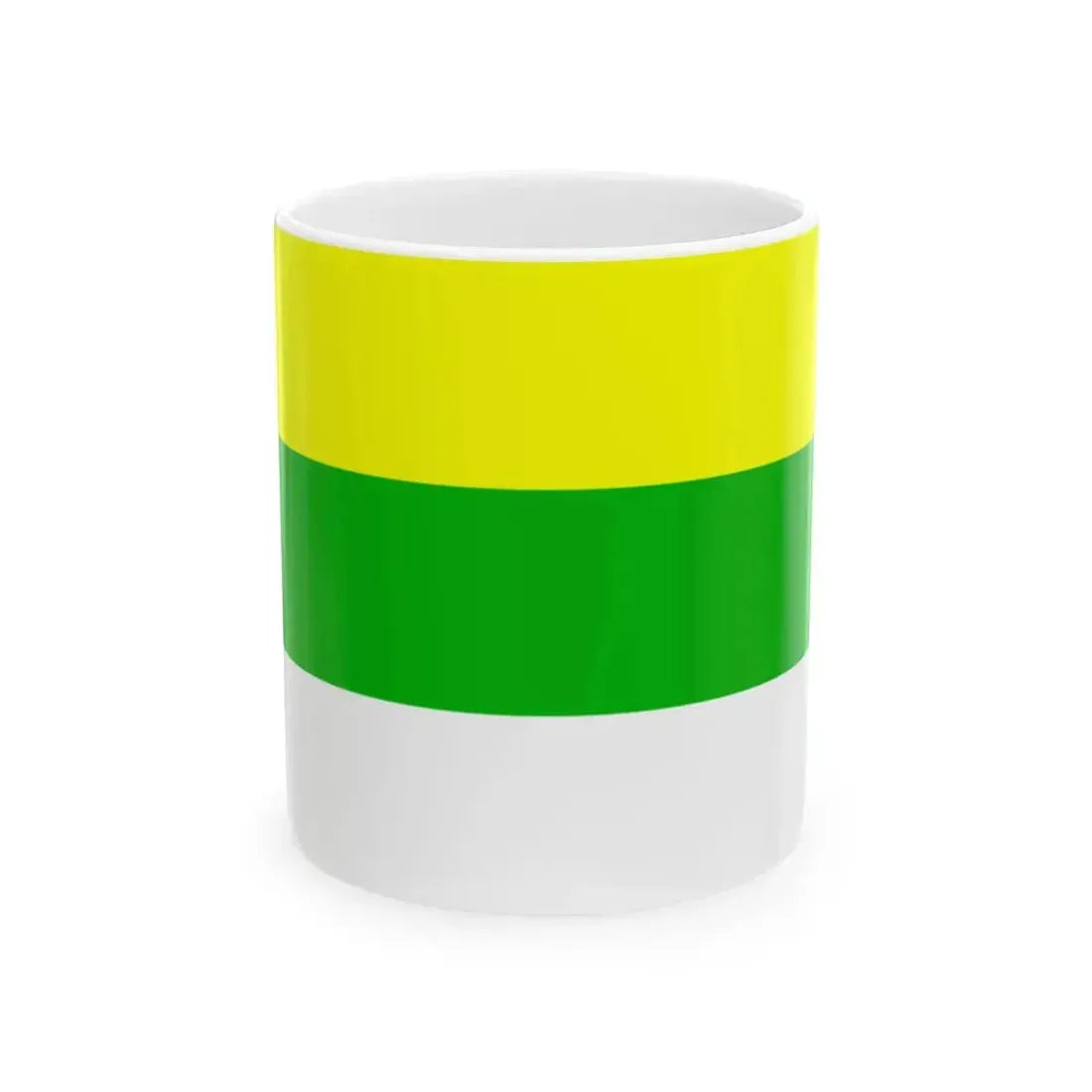 BanderaPuyango (Ecuador) White Coffee Mug 11oz - Go Mug Yourself