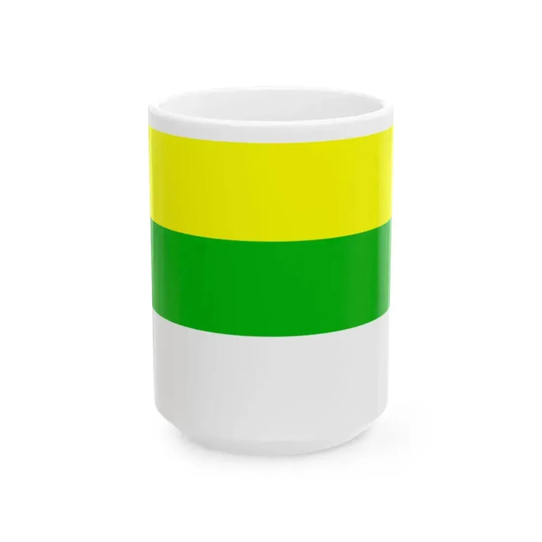 BanderaPuyango (Ecuador) White Coffee Mug 15oz - Go Mug Yourself