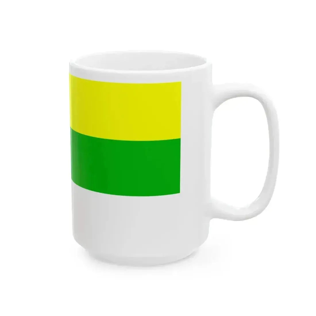 BanderaPuyango (Ecuador) White Coffee Mug - Go Mug Yourself