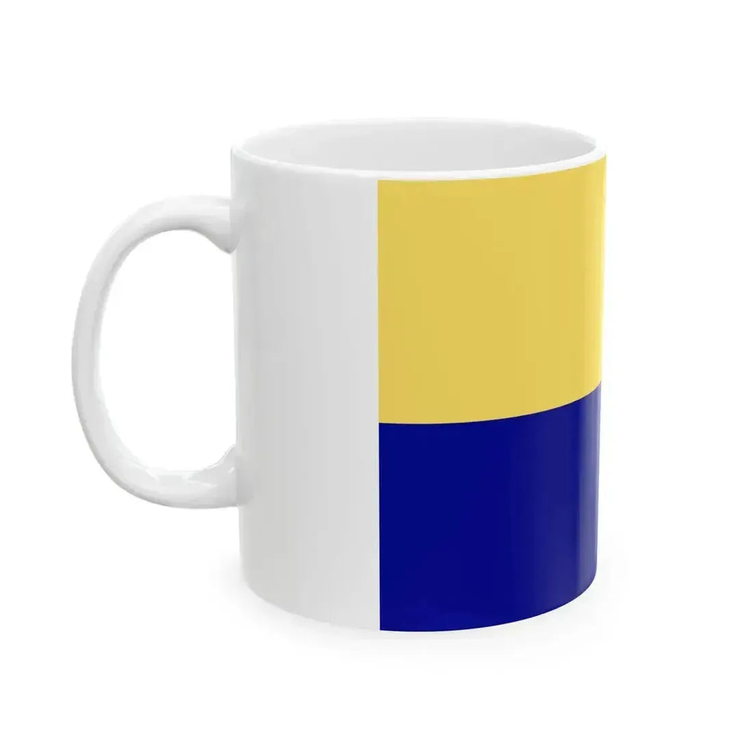 Bandiera di Albissola Marina (Italy) White Coffee Mug - Go Mug Yourself