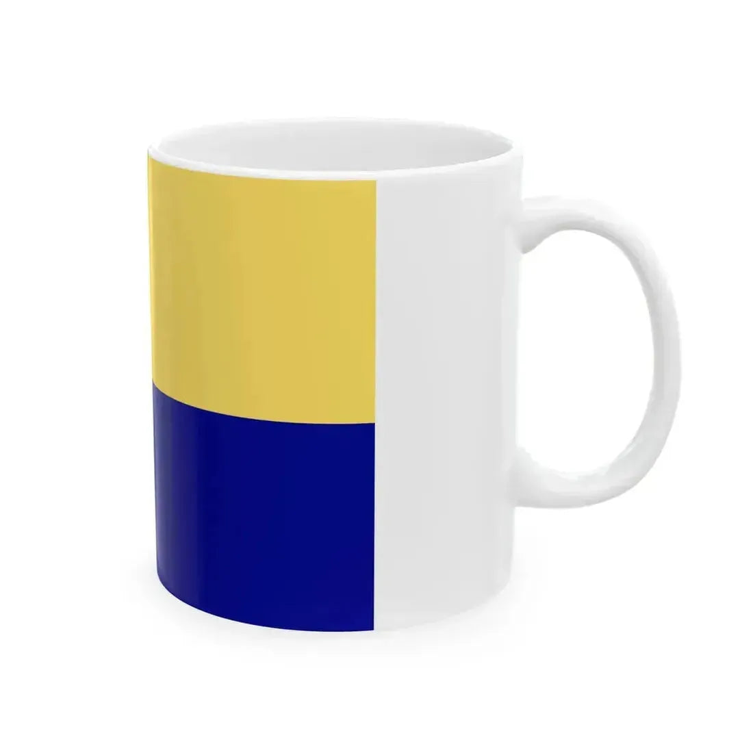 Bandiera di Albissola Marina (Italy) White Coffee Mug - Go Mug Yourself