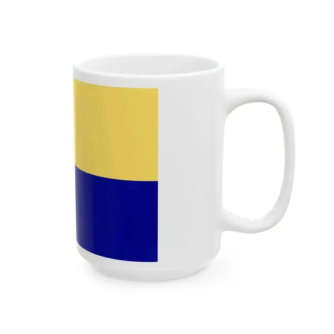 Bandiera di Albissola Marina (Italy) White Coffee Mug - Go Mug Yourself