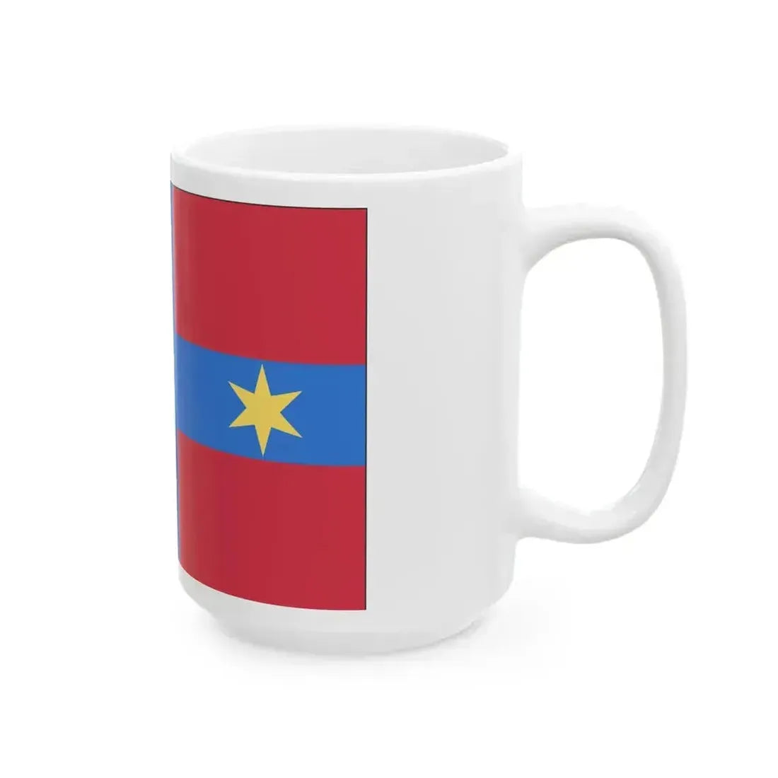 Bandiera di Camporosso non ufficiale (Italy) White Coffee Mug - Go Mug Yourself