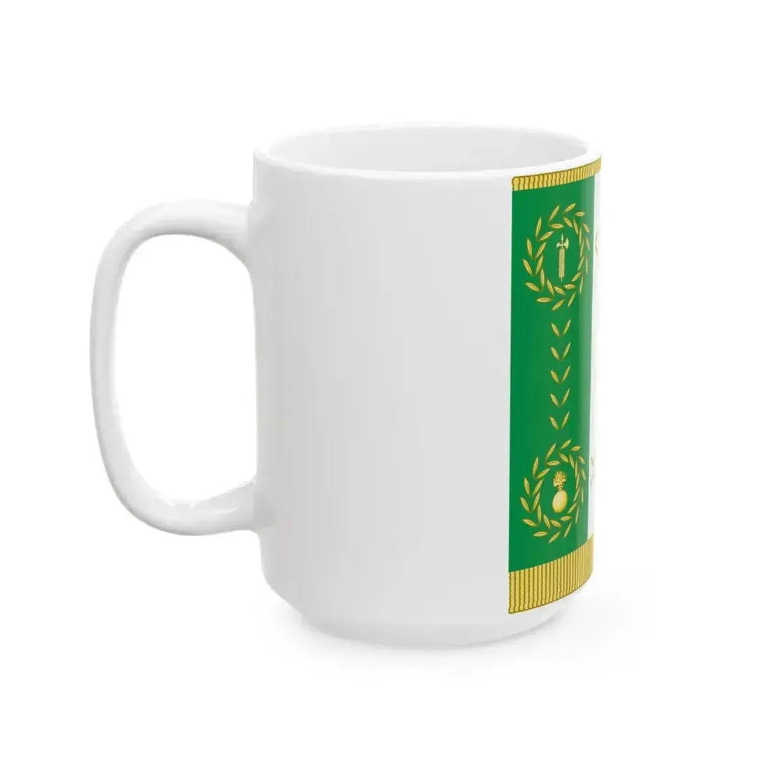 Bandiera di combattimento per le Forze Armate della Repubblica Sociale Italiana (Italy) White Coffee Mug - Go Mug Yourself