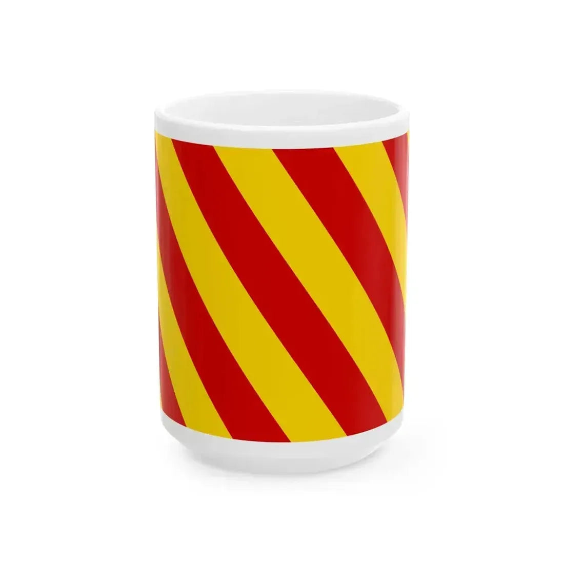Bandiera di Finale Ligure (Italy) White Coffee Mug 15oz - Go Mug Yourself