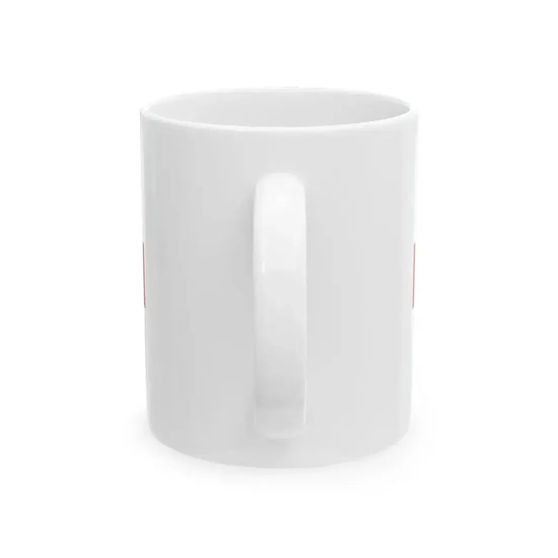 Bandiera di Genova 3-2 (Italy) White Coffee Mug - Go Mug Yourself