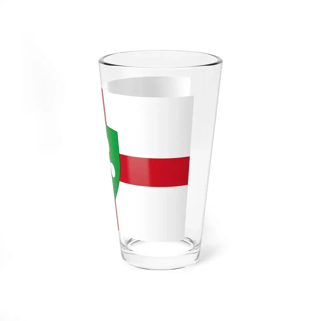 Bandiera di Lombardia (Italy) Pint Glass 16oz - Go Mug Yourself