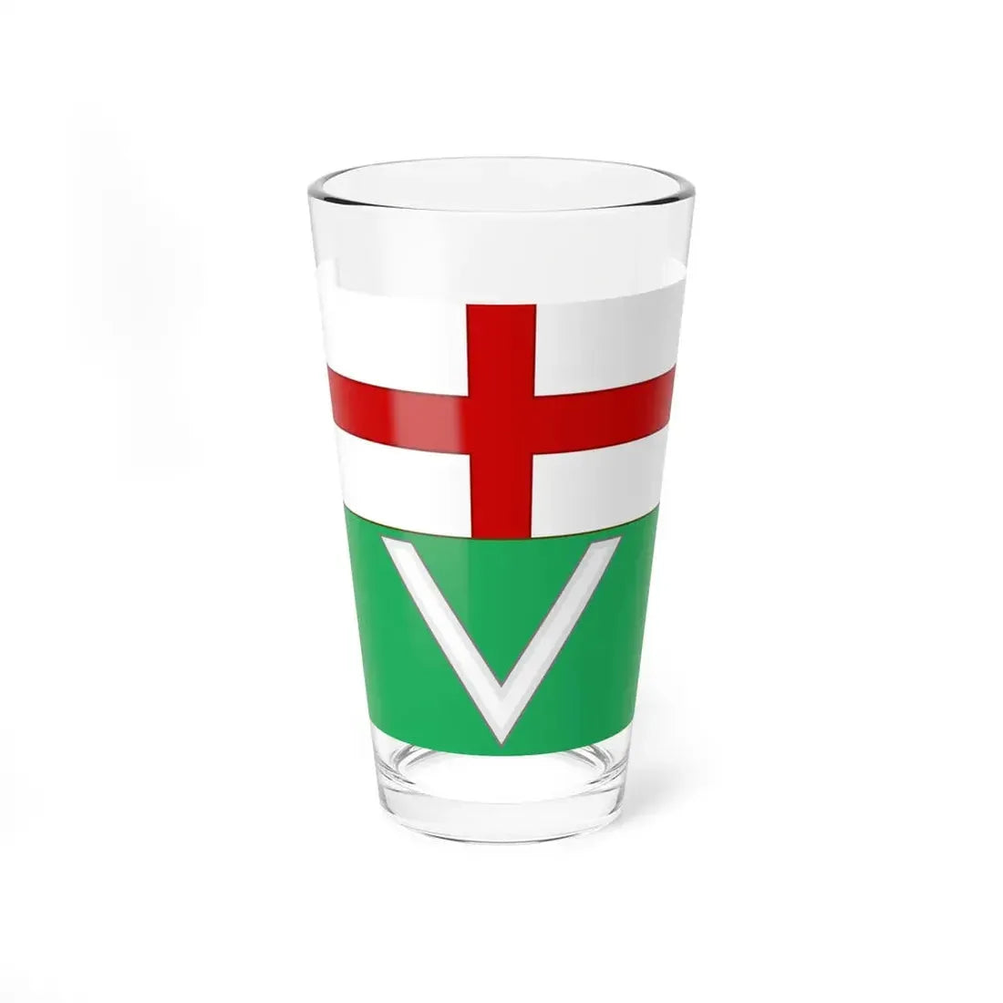 Bandiera di Varazze (Italy) Pint Glass 16oz 16oz - Go Mug Yourself