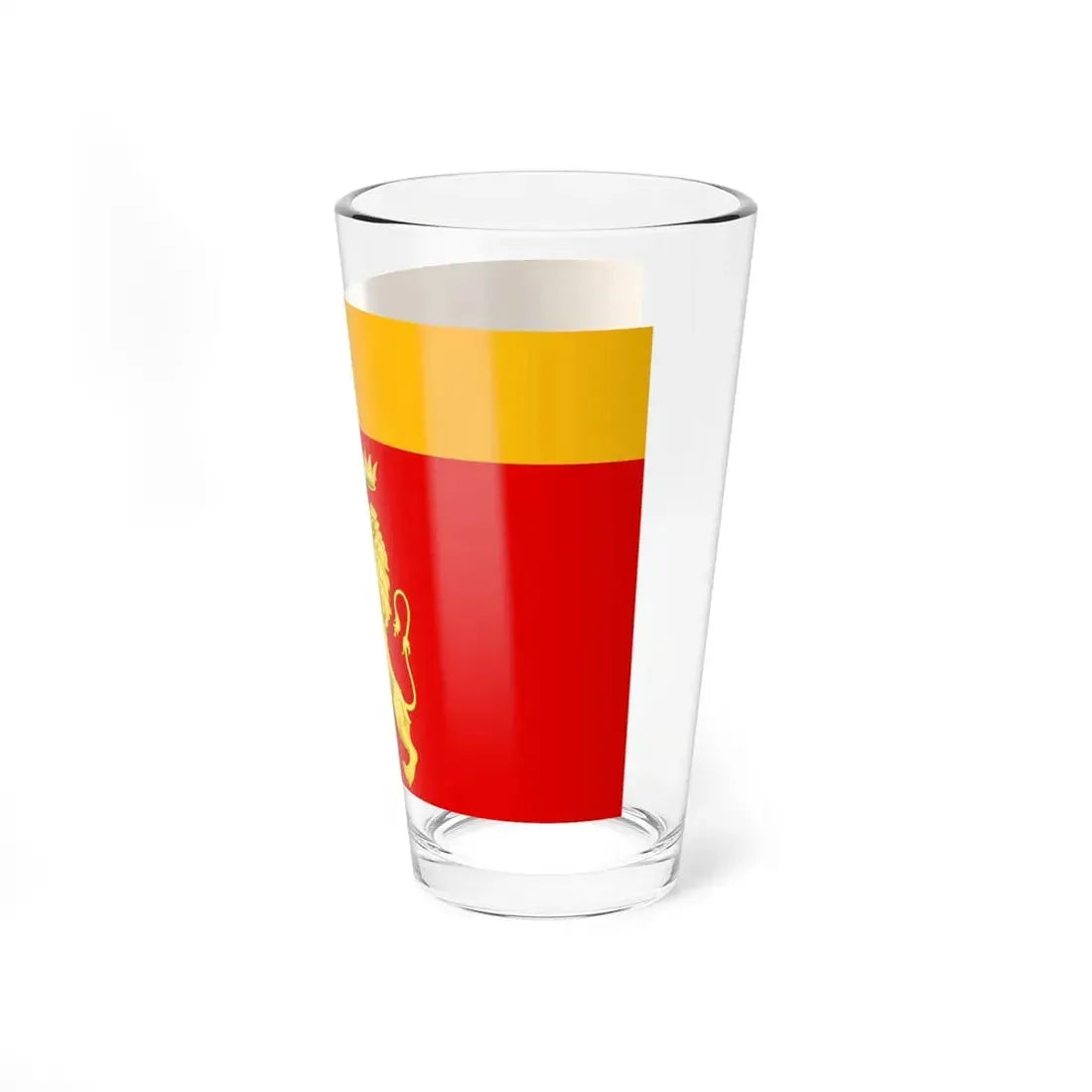 Bandiera di Ventimiglia (Italy) Pint Glass 16oz - Go Mug Yourself