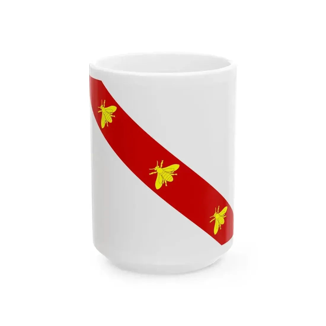 Bandiera Elba (Italy) White Coffee Mug 15oz - Go Mug Yourself