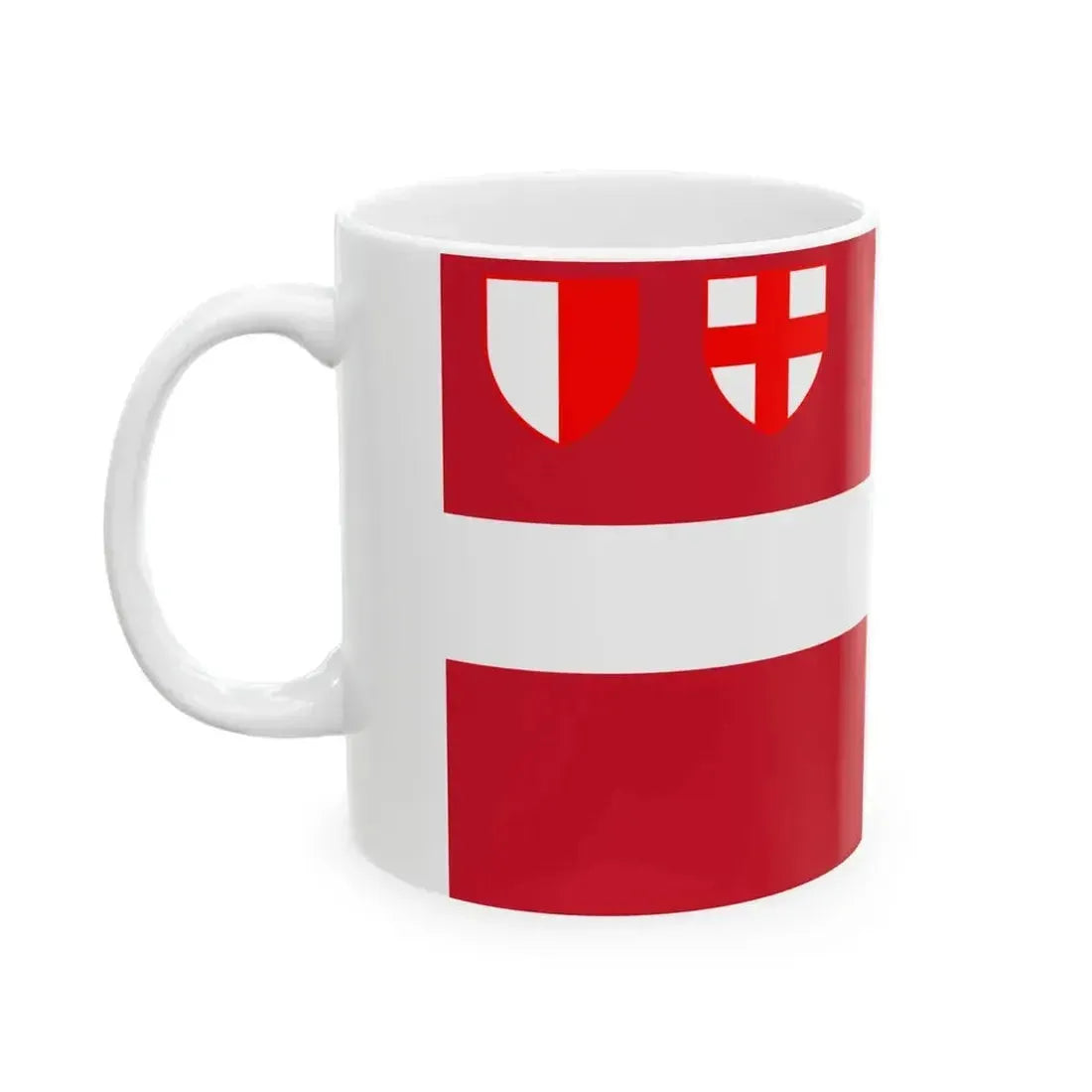Bandiera Firenze Calcio Storico (Italy) White Coffee Mug - Go Mug Yourself