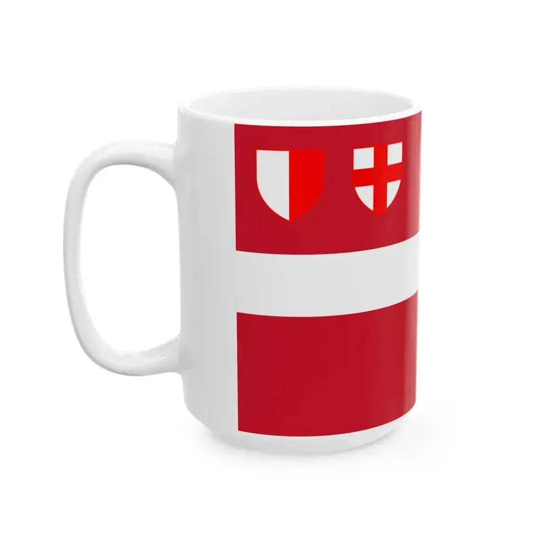 Bandiera Firenze Calcio Storico (Italy) White Coffee Mug - Go Mug Yourself