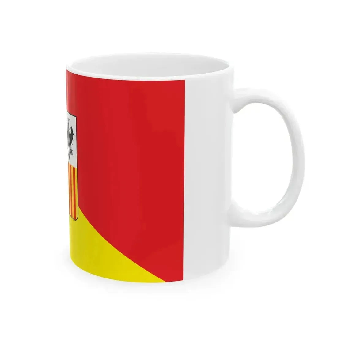 Bandiera Siciliana 1995-2000 (Italy) White Coffee Mug - Go Mug Yourself