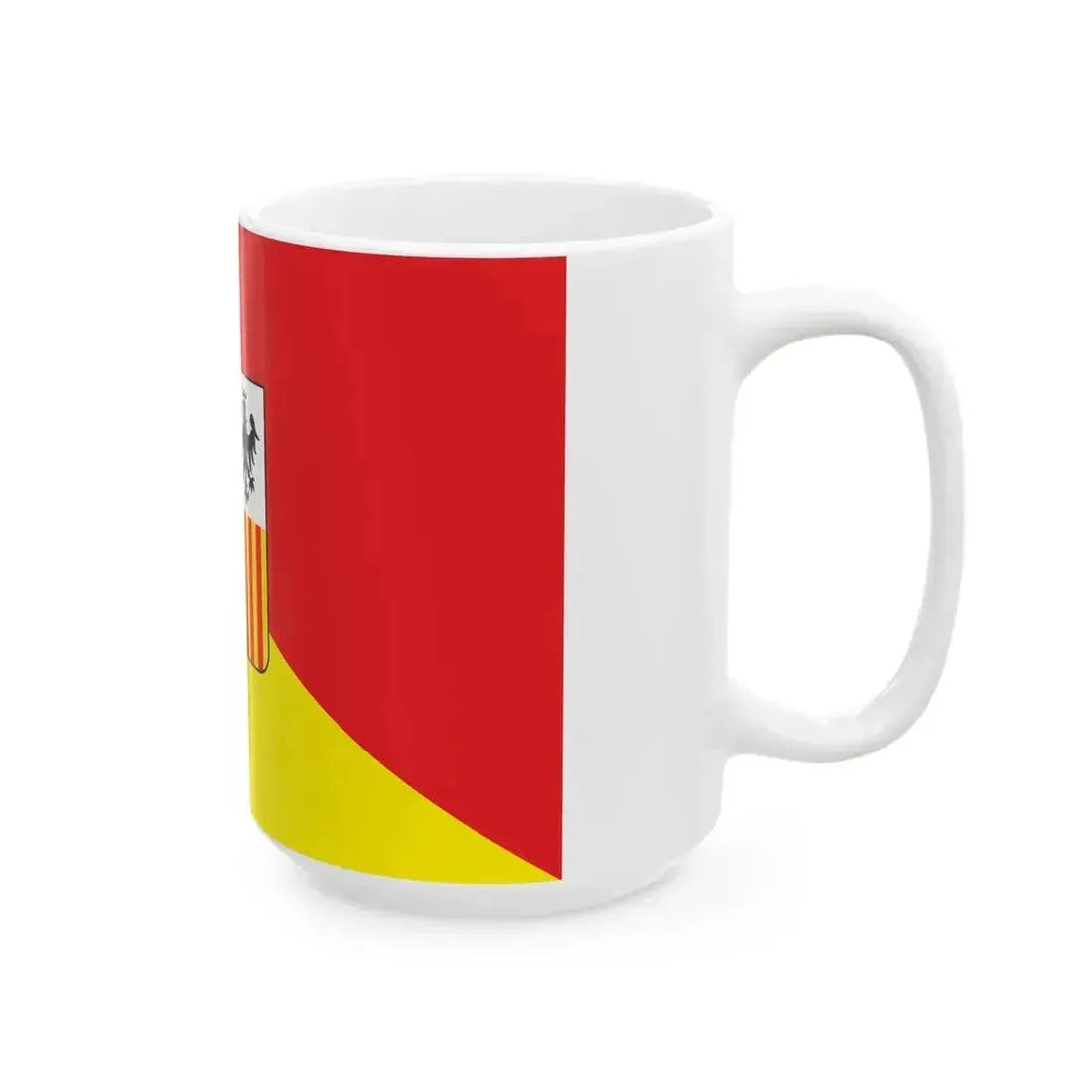 Bandiera Siciliana 1995-2000 (Italy) White Coffee Mug - Go Mug Yourself