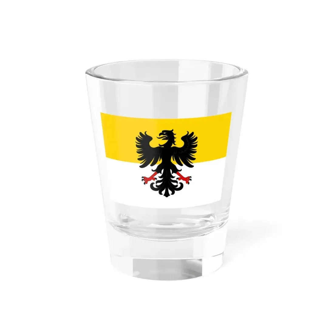Bandièra Marquesat Doçaiga (Italy) Shot Glass 1.5oz 1.5oz - Go Mug Yourself