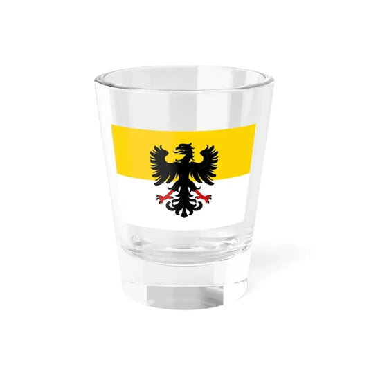 Bandièra Marquesat Doçaiga (Italy) Shot Glass 1.5oz 1.5oz - Go Mug Yourself