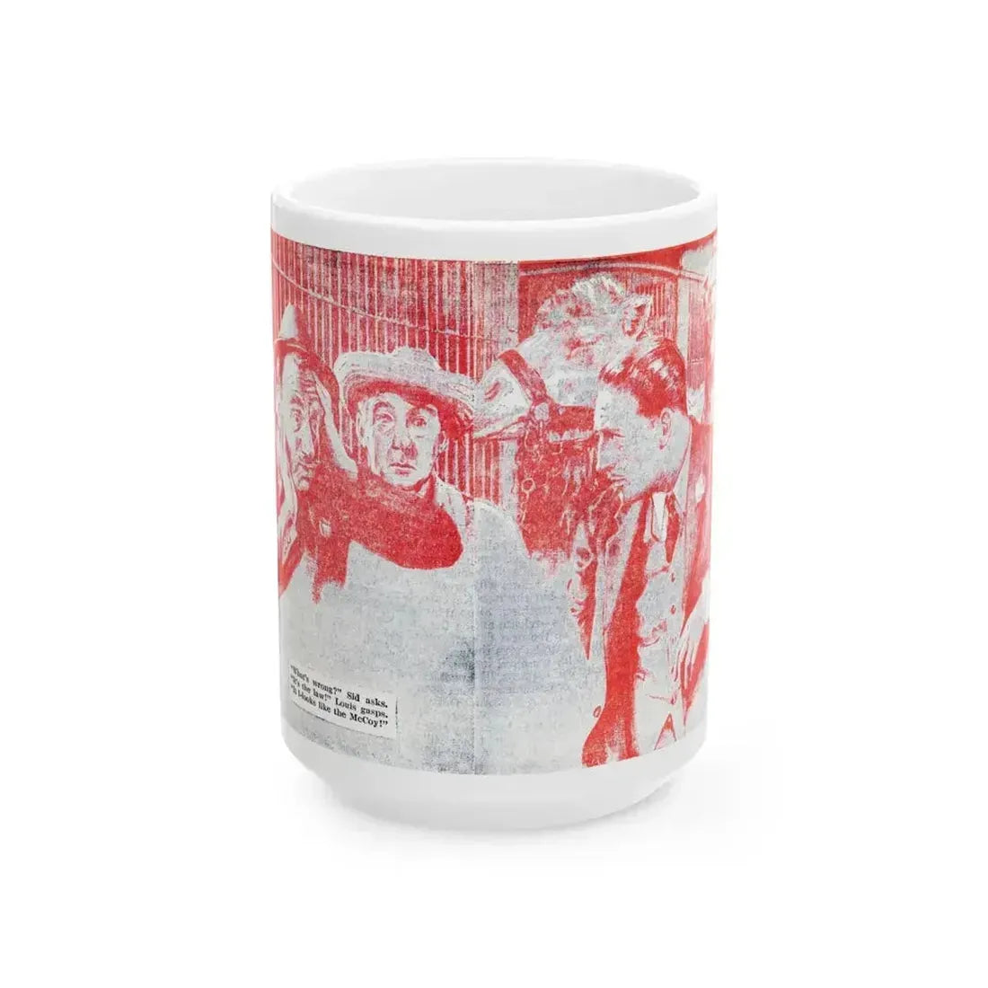 Bang It Out of Town (1), Blue Book Magazine, May 1940 - White Coffee Mug 15oz - Go Mug Yourself