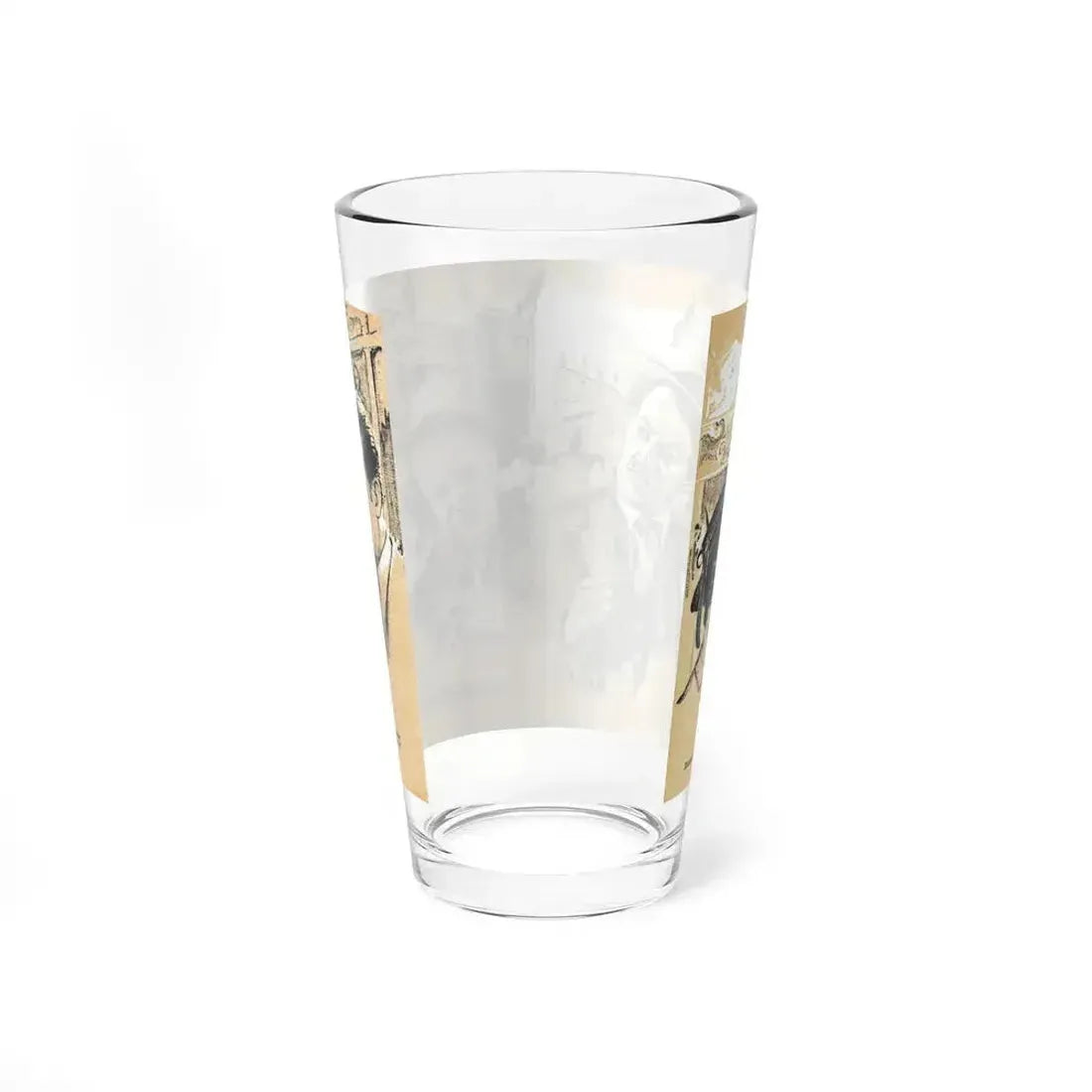 Bang It Out of Town (2), Blue Book Magazine, May 1940 (Magazine Illustration) Pint Glass 16oz - Go Mug Yourself