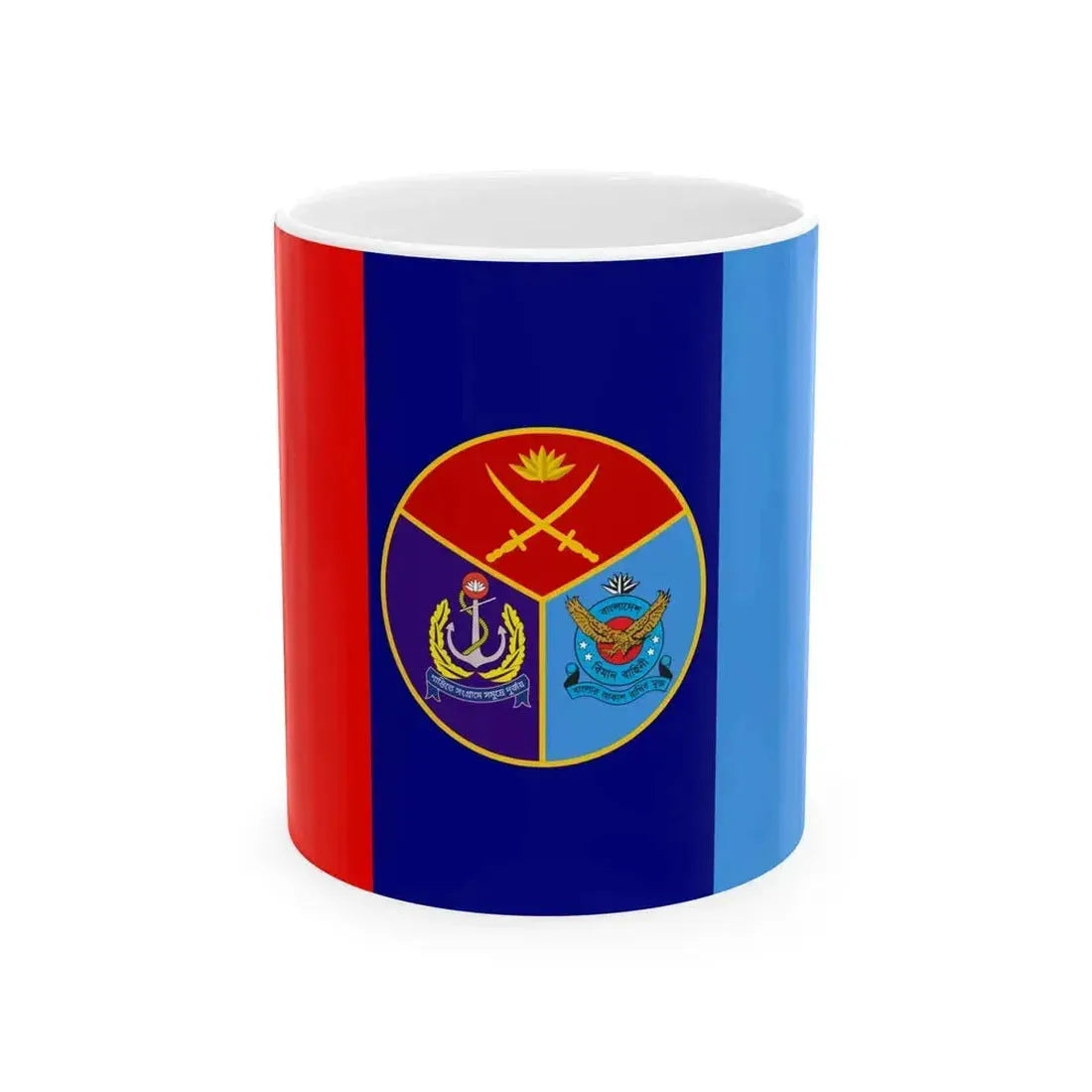 Bangladesh Armed Forces Flag (Bangladesh) White Coffee Mug 11oz - Go Mug Yourself