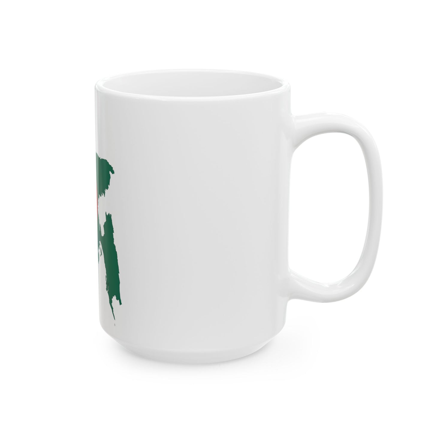 Bangladesh-Flagmap (Bangladesh) White Coffee Mug-Go Mug Yourself