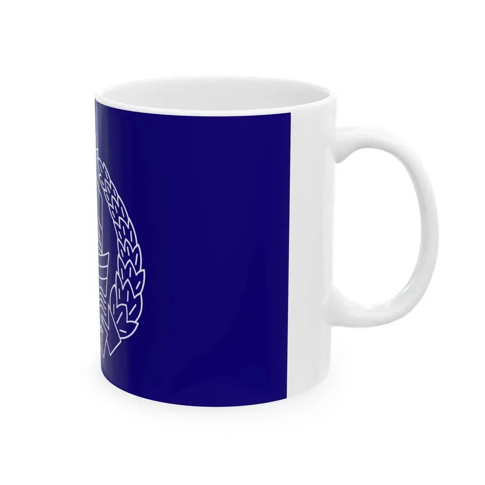 Bangladesh Police Flag (Bangladesh) White Coffee Mug - Go Mug Yourself