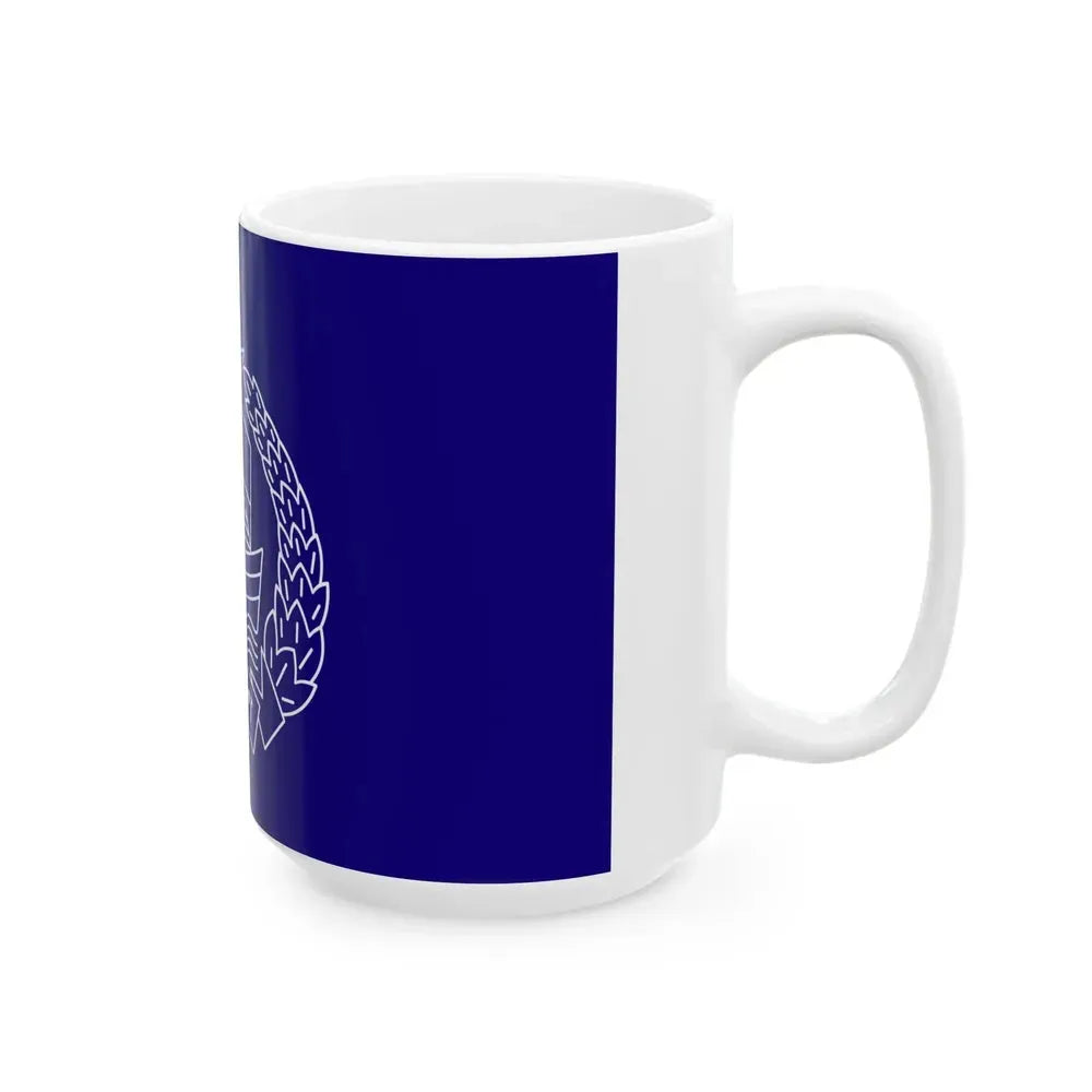 Bangladesh Police Flag (Bangladesh) White Coffee Mug - Go Mug Yourself