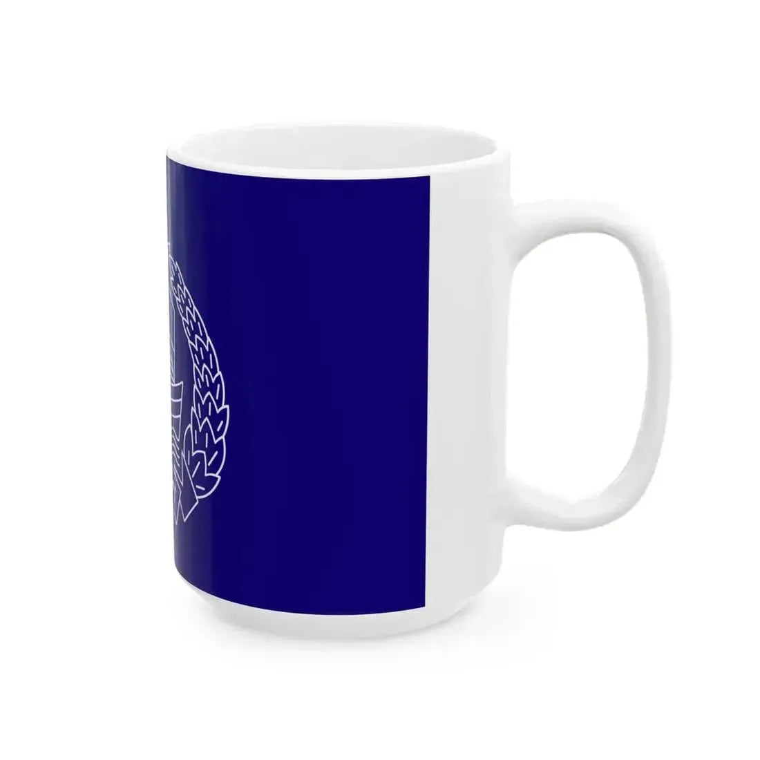 Bangladesh Police Flag (Bangladesh) White Coffee Mug - Go Mug Yourself