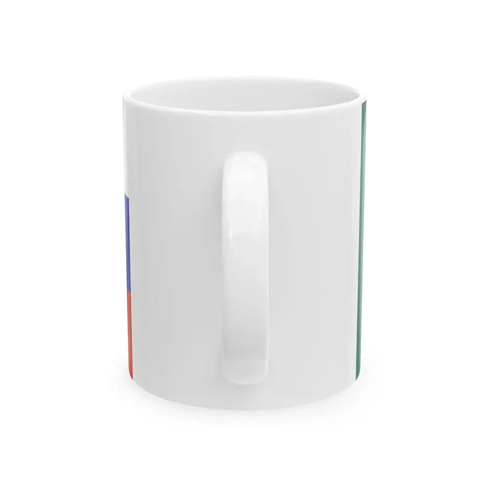Bangladesh-Russia-Flags (Bangladesh) White Coffee Mug - Go Mug Yourself