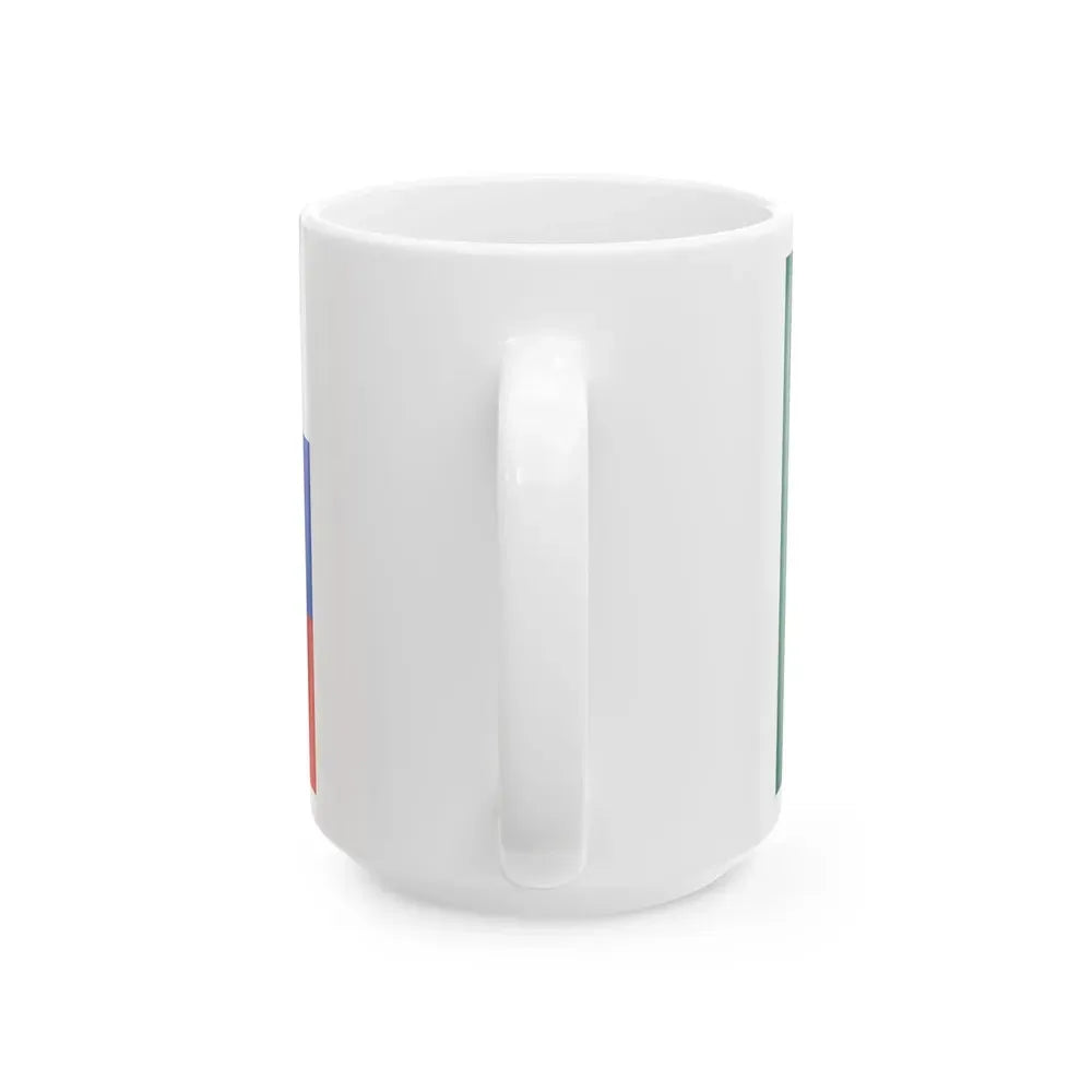 Bangladesh-Russia-Flags (Bangladesh) White Coffee Mug - Go Mug Yourself