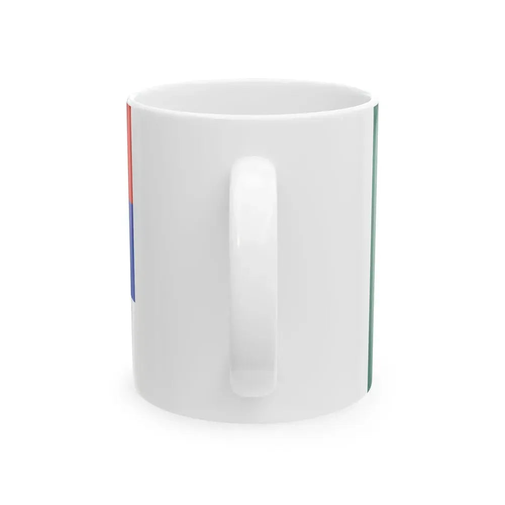Bangladesh-Serbia-Flags (Bangladesh) White Coffee Mug - Go Mug Yourself