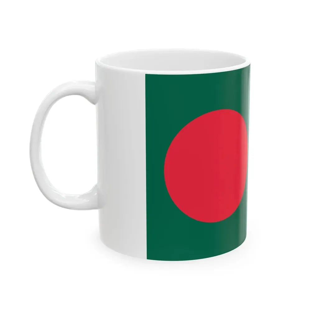 Bangladesh-Serbia-Flags (Bangladesh) White Coffee Mug - Go Mug Yourself