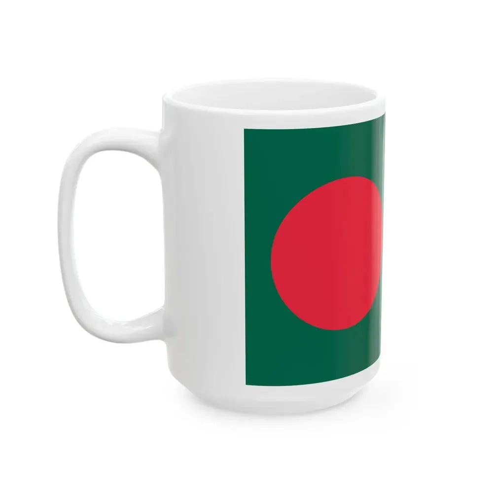 Bangladesh-Serbia-Flags (Bangladesh) White Coffee Mug - Go Mug Yourself