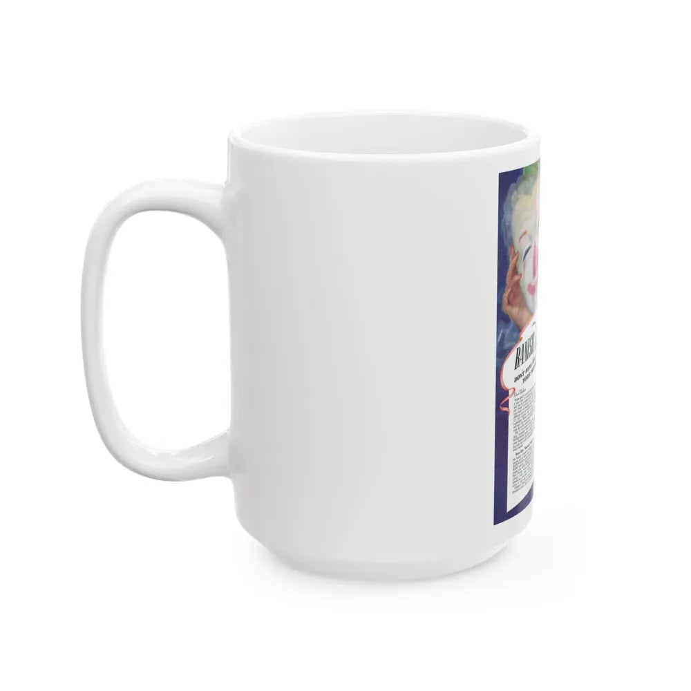 Banish advertisement, Modern Romances, August 1937 - White Coffee Mug - Go Mug Yourself