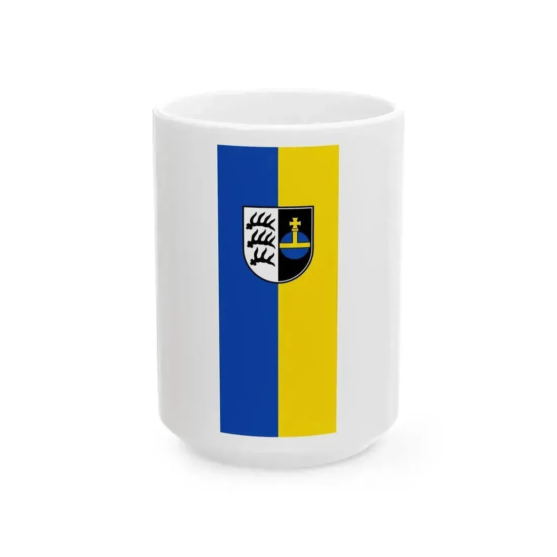 Banner Backnang (Germany) White Coffee Mug 15oz - Go Mug Yourself