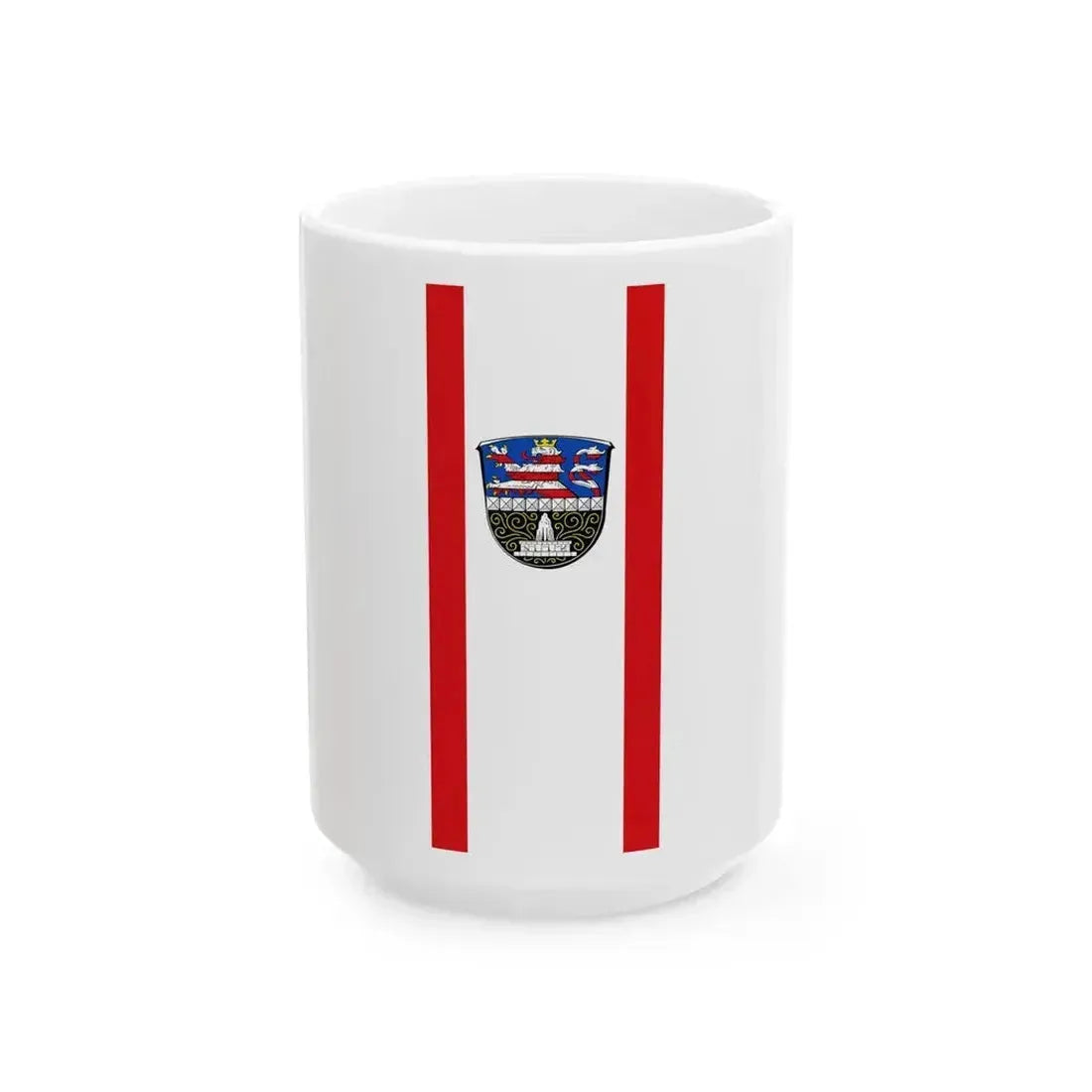 Banner Bad Nauheim (Germany) White Coffee Mug 15oz - Go Mug Yourself