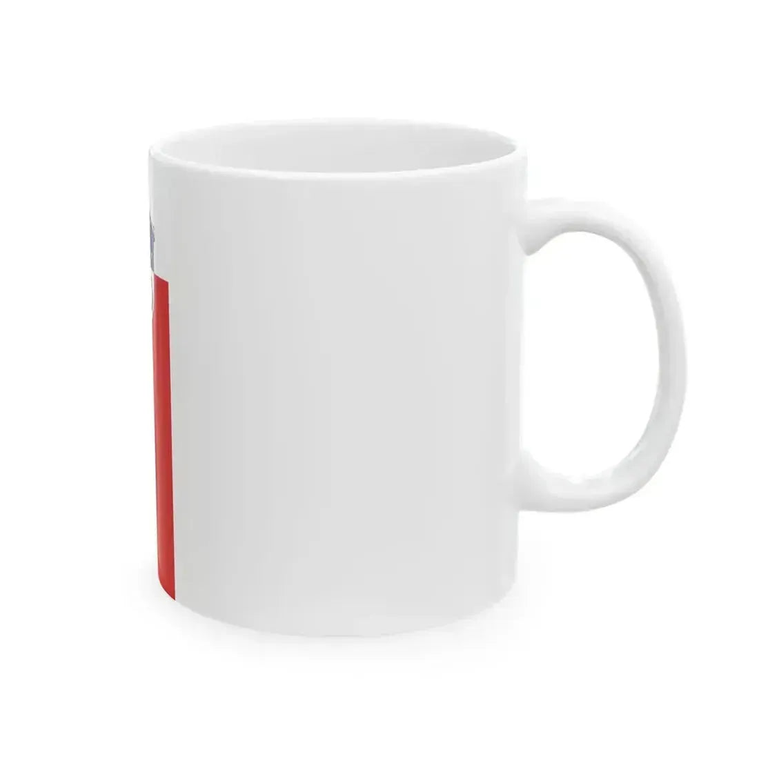 Banner Bischofsheim Mainspitze (Germany) White Coffee Mug - Go Mug Yourself