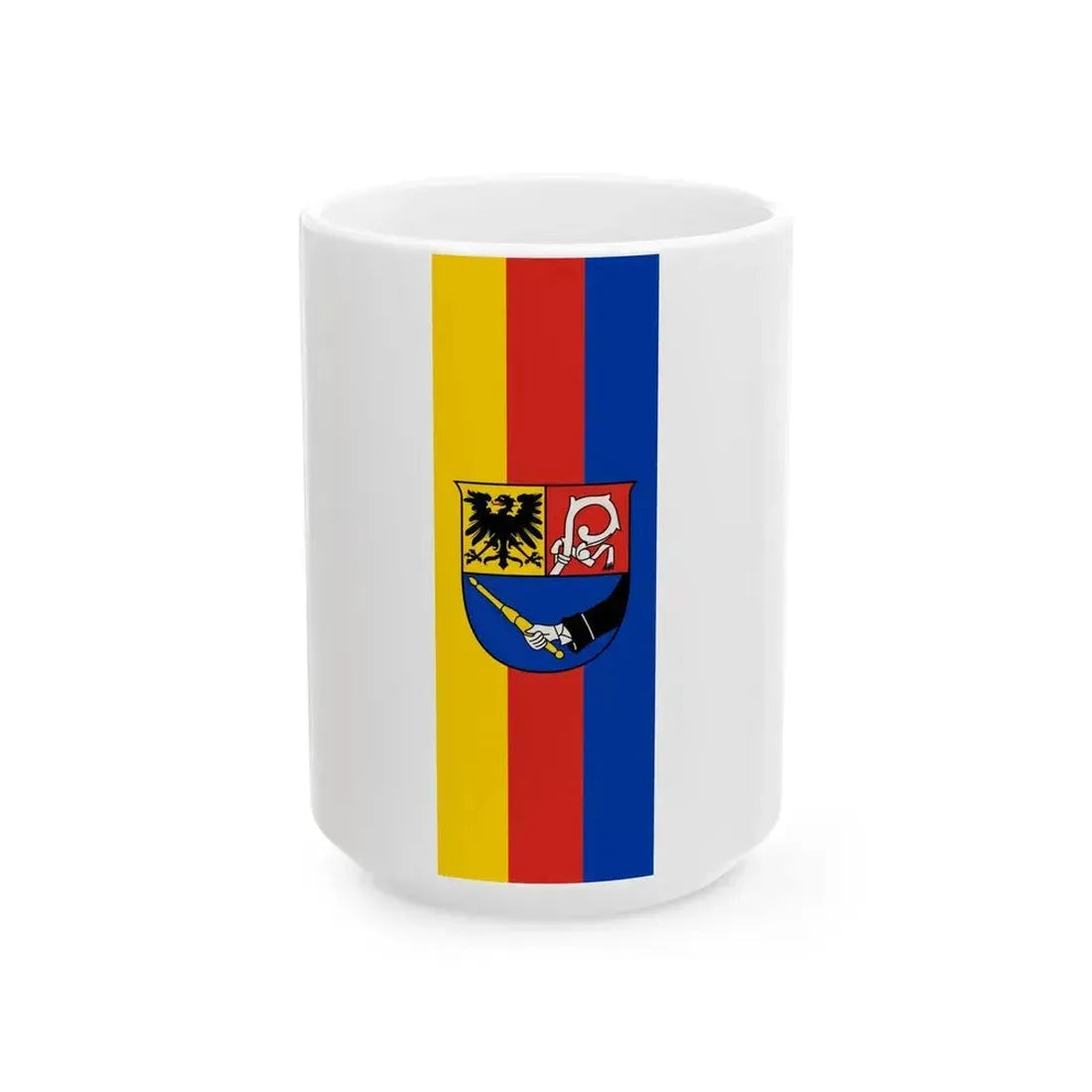 Banner Bischofshofen (Austria) White Coffee Mug 15oz - Go Mug Yourself