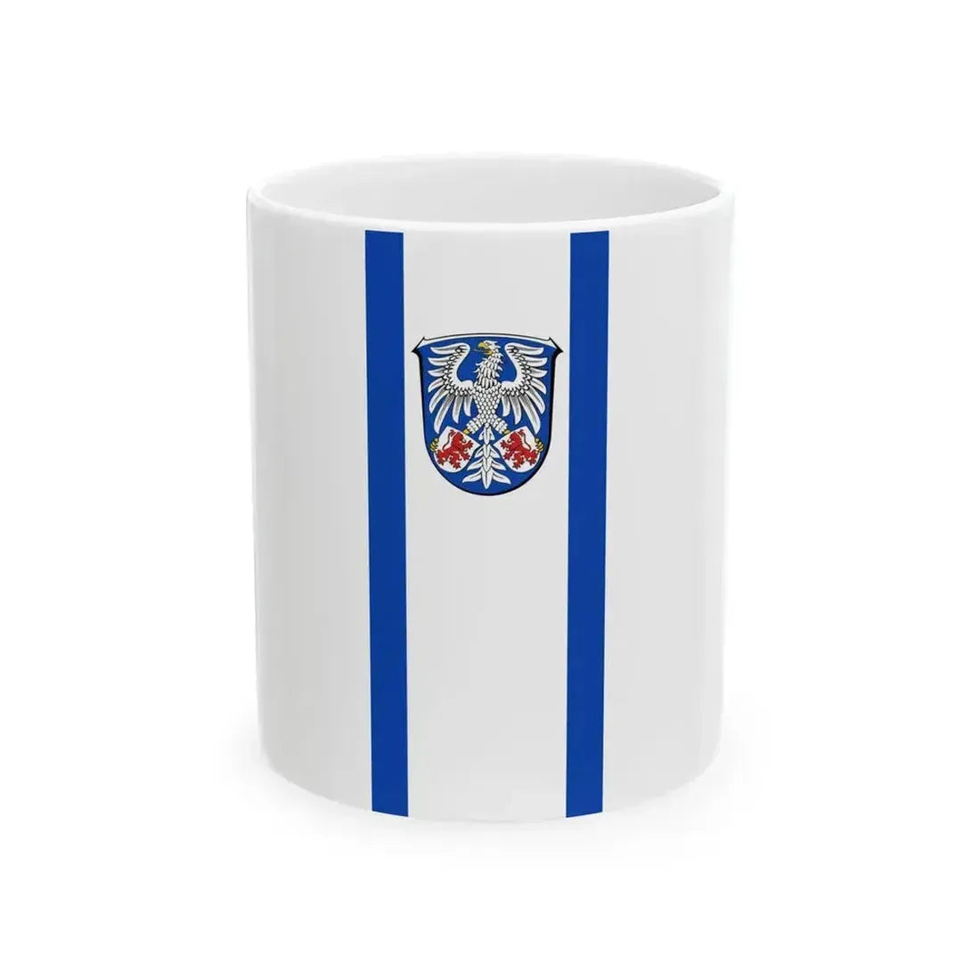 Banner Dautphetal (Germany) White Coffee Mug 11oz - Go Mug Yourself