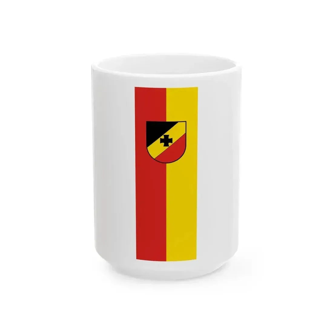 Banner Denkingen (Germany) White Coffee Mug 15oz - Go Mug Yourself