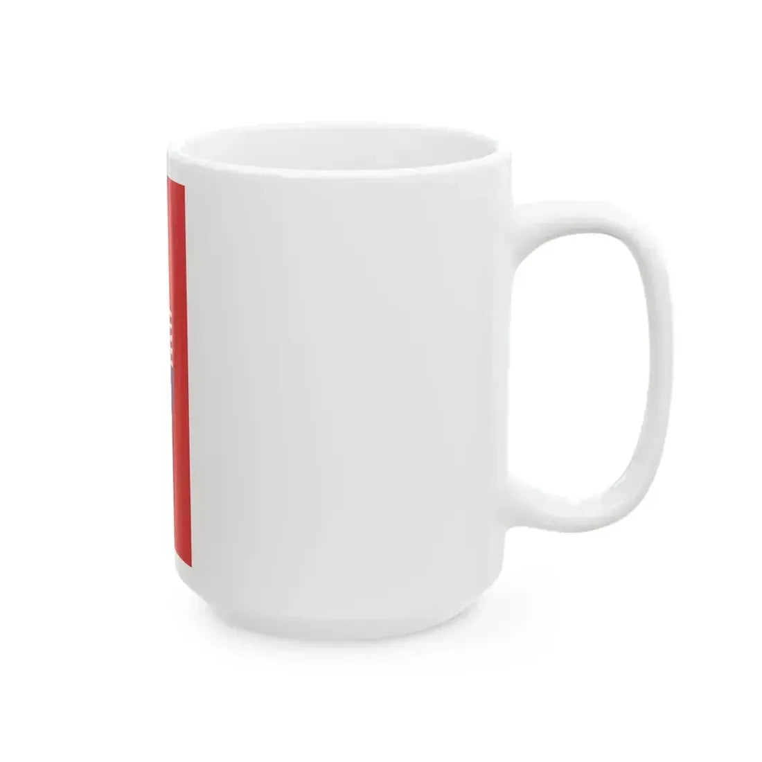 Banner der Gemeinde Neuhausen-Spree (Germany) White Coffee Mug - Go Mug Yourself